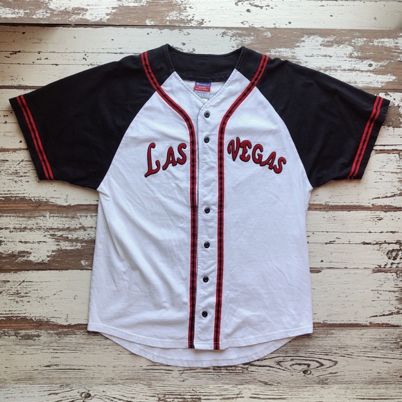 red champion baseball jersey